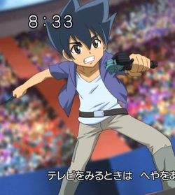 Akira de Beyblade Metal Fusion.