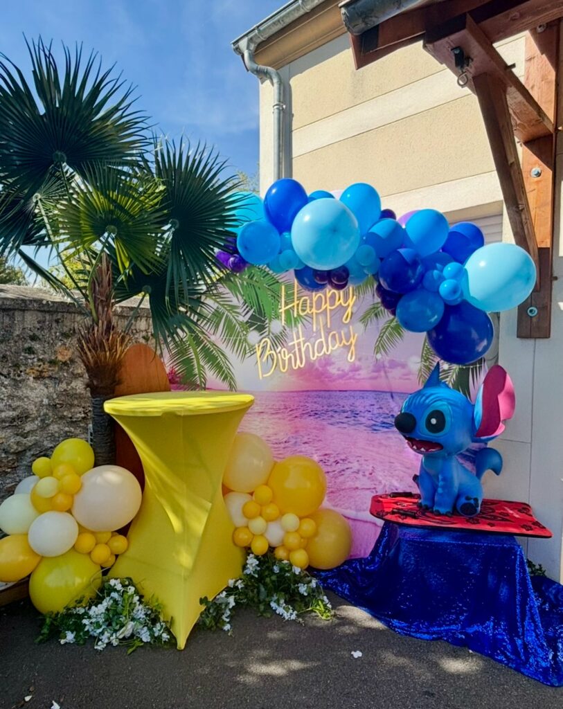 Anniversaire thème Stitch